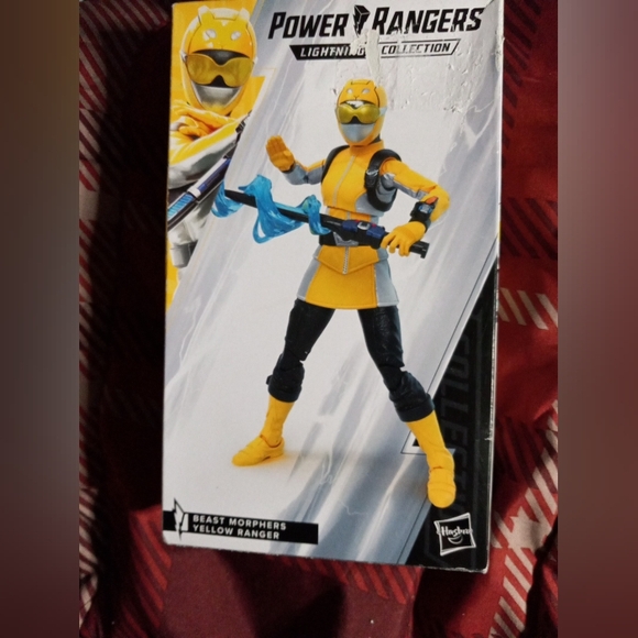 Power Rangers Lightning Collection - Action Figure Yellow Ranger Beast Morphers 15cm, Giocattolo Per Bambini 4+